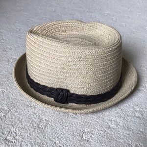 Men’s Straw Fedora Hat